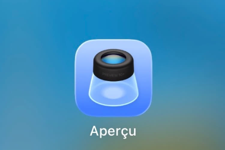 Tutoriel fusionner PDF sur Mac avec l'application Aperçu – interface macOS