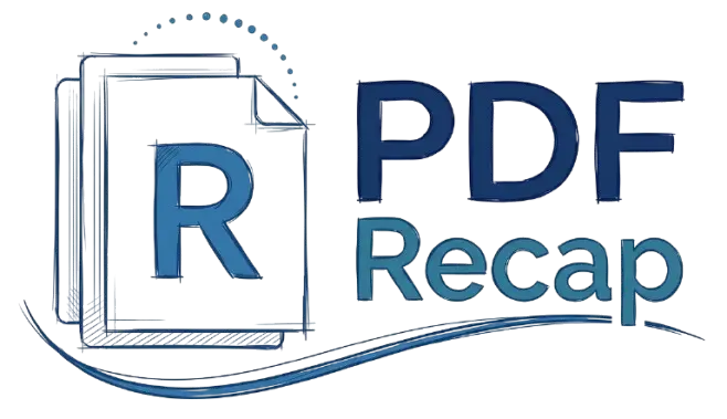 PDF Recap – Logo officiel de la plateforme de gestion PDF